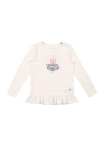 Tom Tailor, Mädchen Shirt, Hellgrau / Rosa / Weiß