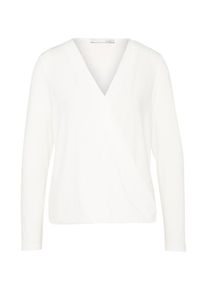 Oui, Damen Bluse, Naturweiß
