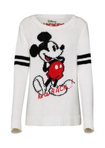 Princess Goes Hollywood, Damen Pullover 'Mickey intarsia', Rot / Schwarz / Weiß
