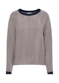 Drykorn, Damen Shirt 'DEBRA', Navy / Grau