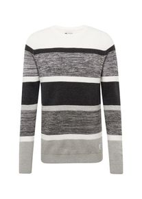 Jack & Jones JACK & JONES, Herren Pullover, Grau / Weiß