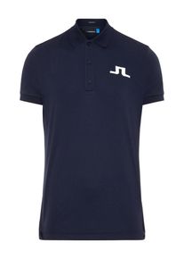J. Lindeberg J.Lindeberg, Herren Shirt 'Big Bridge', Navy / Weiß