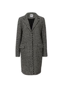 Saint Tropez, Damen Mantel, Grau / Schwarz