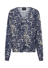 Object, Damen Bluse 'ANIME', Grau / Weiß