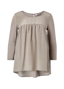Hallhuber, Damen Weit geschnittenes Seidenshirt, Beige