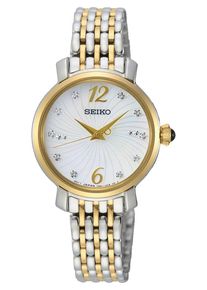 Seiko, Damen uhr 'SRZ522P1', Gold / Silber