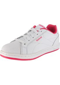 Reebok, M&auml;dchen Sneakers 'ROYAL COMPLE', Cranberry / Wei&szlig;