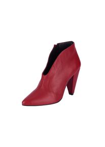 Heine, Damen Stiefelette, Feuerrot