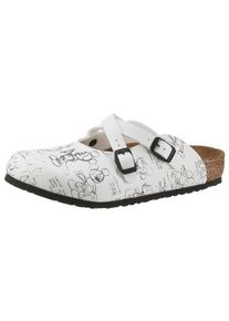 Birkenstock, Herren Clog 'Dorian_Mickey', Weiß