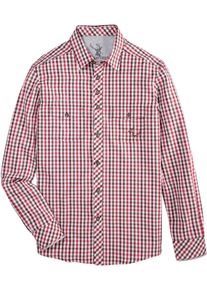 Spieth & Wensky SPIETH & WENSKY, Herren Trachtenhemd im Karodesign, Mischfarben / Rot
