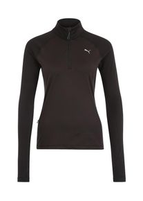 Puma, Damen Sportpullover mit Zipper, Schwarz