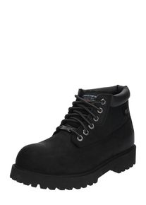 Skechers, Herren Boots, Schwarz