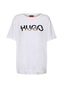 Hugo, Damen Shirt 'Denalisa_4', Wei&szlig;