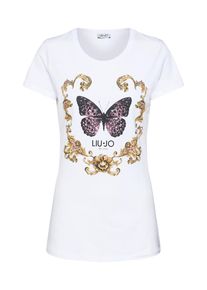 Liu Jo JEANS, Damen Shirts 'T-SHIRT MODA M/C', Weiß