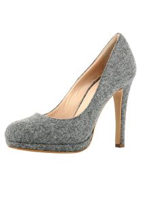 Evita, Damen Pumps, Grau / Graumeliert