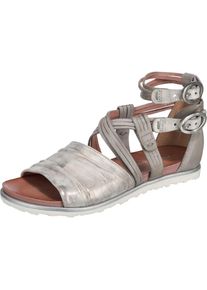 JOLANA & FENENA JOLANA & FENENA, Damen Riemchensandalen, Silbergrau