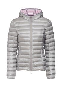 No. 1 Como, Damen Daunenjacke 'FORTE', Hellgrau / Silber