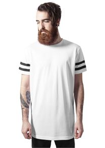 Urban Classics, Herren Tee, Schwarz / Weiß