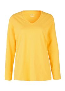 s.Oliver RED LABEL, Damen Shirt, Gelb