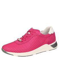 Sioux, Damen Sneaker 'Natovia-700', Dunkelpink / Wei&szlig;