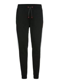 Guess, Herren Jogginghose 'JAMES PANTS', Schwarz / Weiß