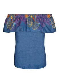 Daniel Hechter, Damen Carbluse, Blue Denim