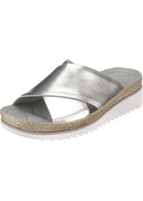 Gabor, Damen Pantoletten, Silber