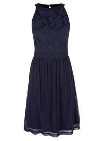 s.Oliver RED LABEL, Damen Kleid, Ultramarinblau