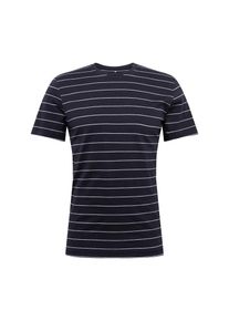 Tom Tailor, Herren - Shirts & Polos 'striped tee T-Shirt 1/2', Navy / Grau