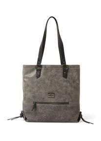 Tom Tailor, Damen Shopper 'Elin', Greige