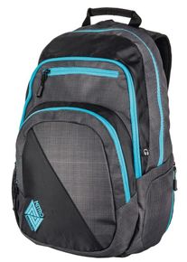 Nitro, Damen Rucksack 'Stash', Aqua / Graumeliert / Schwarz