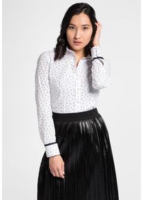 Eterna, Damen Bluse, Marine / Weiß