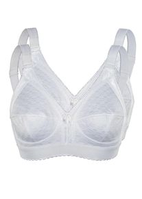 Sassa Mode Sassa, Damen Soft-BH, Wei&szlig;