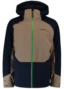 O`Neill O'NEILL, Herren Snowboardjacke 'Galaxy IV', Dunkelbeige / Nachtblau