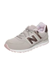 New Balance, M&auml;dchen 'KL574-F1G-M' Sneaker, Rosegold / Grau / Rosa