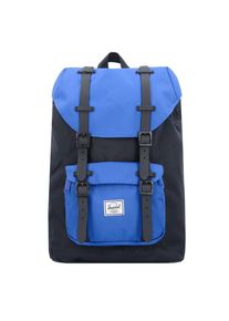 HERSCHEL, Damen Rucksack mit Laptopfach 'Little America 17 I Mid Volume Backpack', Blau / Schwarz