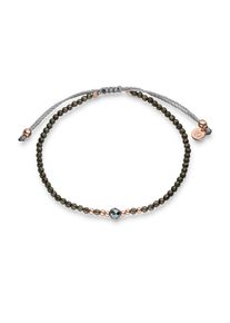 Glanzst&uuml;cke M&uuml;nchen Glanzst&uuml;cke M&uuml;nchen, Damen Armband, Rosegold / Grau / Schwarz