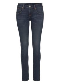 Herrlicher, Damen Jeans 'CARRY', Enzian / Bronze