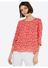 Liu Jo JEANS, Damen Tunika 'ts nav lolie', Hellrot / Perlweiß