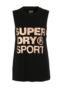 Superdry, Damen Sporttop, Bronze / Schwarz