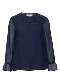 sheego Style, Damen Tunika, Marine