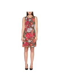 s.Oliver BLACK LABEL, Damen Cocktailkleid, Gelb / Khaki / Mauve / Orange / Rot / Rostrot
