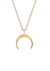 Elli, Damen Halskette 'Halbmond', Gold