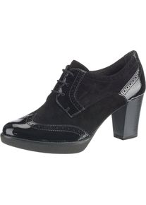 Tamaris, Damen Schn&uuml;rstiefeletten, Schwarz