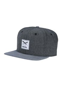 Iriedaily, Herren Cap 'Flag Chambray Snapback', Grau / Graumeliert / Weiß
