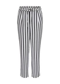Only, Damen Hose, Schwarz / Weiß