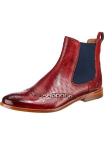 Melvin & Hamilton MELVIN & HAMILTON, Damen Chelsea Boots 'Amelie 5', Dunkelblau / Karminrot