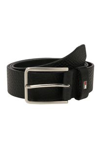 Tommy Hilfiger, Herren Lederg&uuml;rtel 'GRAIN' 3.5cm, Schwarz