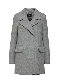 SET, Damen Mantel, Graumeliert