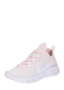 Nike Sportswear, Damen Sneaker 'React Elet 55', Rosa / Wei&szlig;